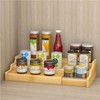 EATAKWARD Spice Rack Organizer, 3 Tier Expandable Spice Holder Kitchen