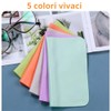 Microfiber Cleaning Cloths for Glasses, TV, 5 Pack Ultra Soft