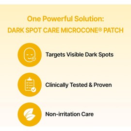 Acropass Parches Microcone Para El Cuidado De Las Manchas Oscuras: Para Después De Imperfecciones Y Enrojecimiento, Con Vitamina C Y Niacinamida, Probados Por Dermatólogos, No Irritantes, Sin