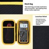 Peyyargo Storage Case Compatible with Fluke 117/116/115/114/113/233 Digital Multimeter (Black+Yellow)