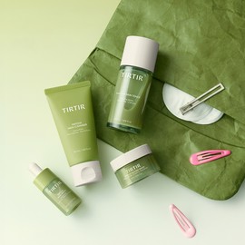 Tyrtir Tir Tir Me, Matcha Holic Pouch 4-Piece Set / 티르티르 미, 말차 홀릭 파우치 4종 세트