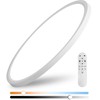 YELIOLED 20 Inch 4200LM Large LED Flush Mount Ceiling Light