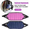 AIMALL Portable Travel Foot Hammock with Adjustable Straps, Compact and