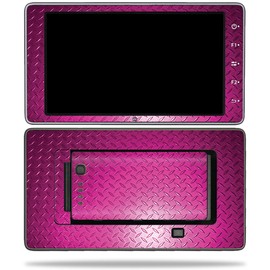 MightySkins Skin Compatible with DJI CrystalSky Monitor 5.5" - Pink Diamond Plate | Protective, Durable, and Unique Vinyl Decal wrap Cover | Easy to Apply, Remove, and Change Styles | Made in The USA