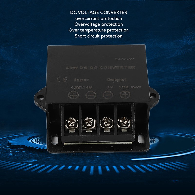 12V 24V to 5V Voltage Converter High Conversion Efficiency Good