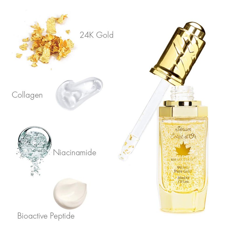 Serum Shine Gold Moisturising Anti-Wrinkle Anti-Ageing