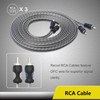 Recoil RCK0D True 1/0 Gauge Car Audio Dual Amplifiers CCA
