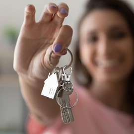 60 PCS Rotating Lobster Clasp Lanyard Spring Hook with Key Ring Keychain, Suitable for Jewelry Accessories Making Car Handbag Pendant