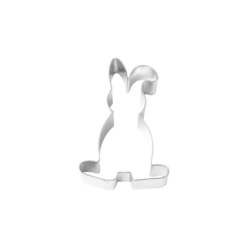 Birkmann Cookie Cutter, Rabbit with Floppy Ears, grey, 11,5 cm
