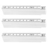 3Pcs Folding Ruler DIY Multi Angle Ruler Linear Measurement for