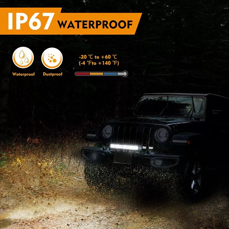 EverBrite 20" Spot Flood Combo LED Light Bar 420W 6