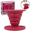 Kuissential SlickDrip Pour Over Coffee Dripper -Collapsible, Reusable Silicone Coffee