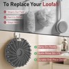 Back Scrubber for Shower with Long Handle, Exfoliating Body Scrubber