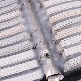 Fasizi 1% 1206 SMD Resistor Assorted Folder (0 ohm-10M ohm) 170value x 50pcs = 8500pcs sample book