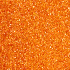 DecoPac Sanding Sugar | Orange Edible Sugar Sprinkles | 33oz | Edible Sanding Sugar in Handheld Container | Made In USA | Sugar Sprinkle Mix For Cakes, Cupcakes, Cookies, Extra Large Pack | 33 Ounce - Orange