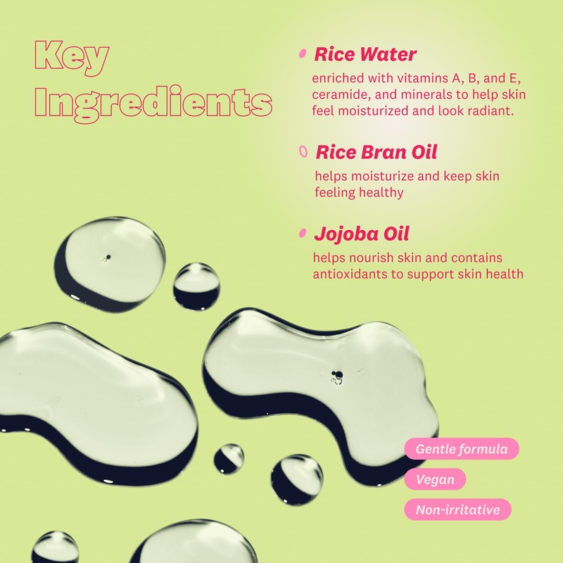 The Face Shop Rice Water Bright Light Facial Cleansing Oil,