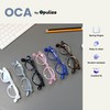 OPULIZE Arc Large Reading Glasses Mens Womens Spring Hinges