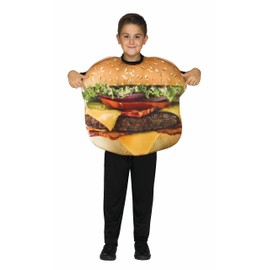 Fun World Cheeseburger Costume, One Size, Multicolor