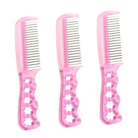 Vaguelly 3Pcs Static Doll Hair Brush Wig Care Accessories for Styling and Detangling Doll Hair and Wigs for Young Doll Enthusiasts