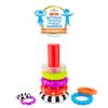 Sassy Stacks of Circles Stacking Ring STEM Learning Toy, 9