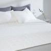 JAJU [JAJU] Fixing Band Pad Q White_150x205cm