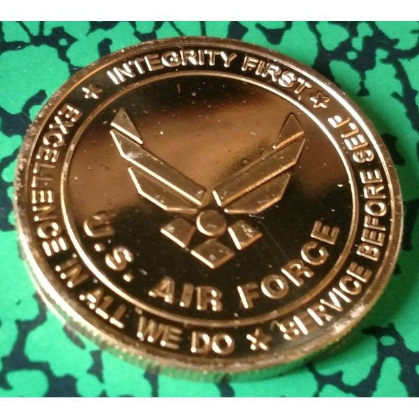 USAF B-52 Stratofortress Colorized Challenge Art Coin