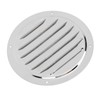 2PCS Round Louvered Air Vent Stainless Steel Marine Grade Rainproof