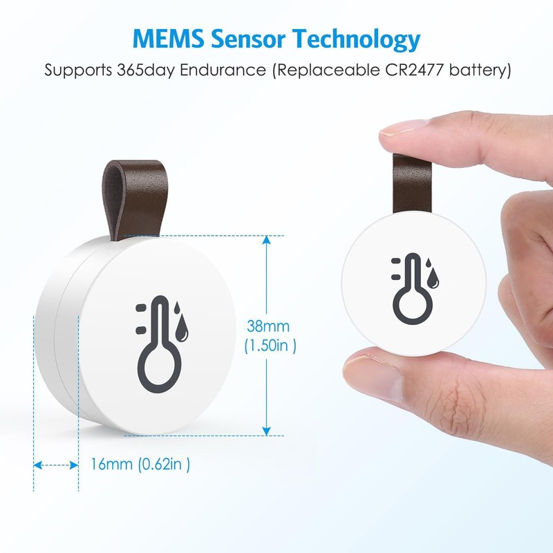 Humidity Sensor | Wireless Temperature Humidity Sensor - Bt 5.0,