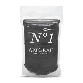 Art Graf Water Soluble Graphite Kneadable Drawing Putty 150g Package, Grey