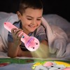 Kids Flashlight, 80 Patterns Toddler Flashlight Projector Toy, with 10