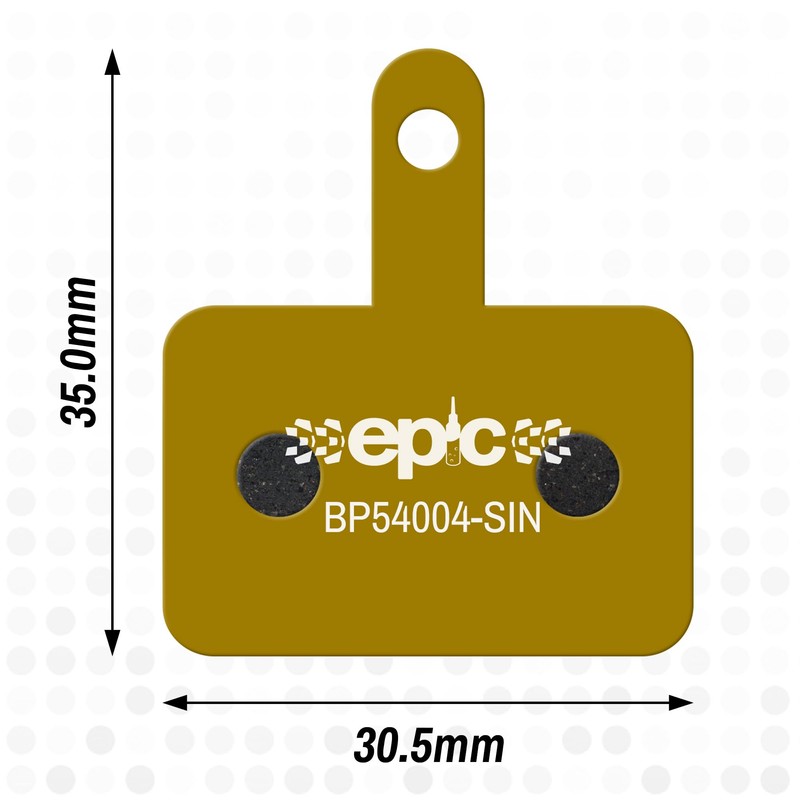 epic Disc Brake Pads for Shimano Brakes | B01S, B05S,
