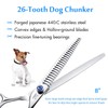 JASON 8" 26 Tooth Chunkers Shears for Dogs Ergonomic Cats