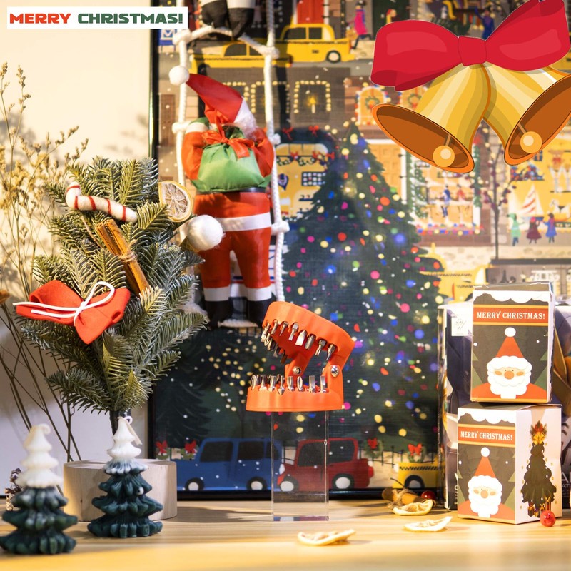 NICENICY denture drill bit holder (Red)