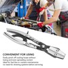 Hose Pinch Off Plier Ratcheting Jaws Swiveling Universal for Automobile