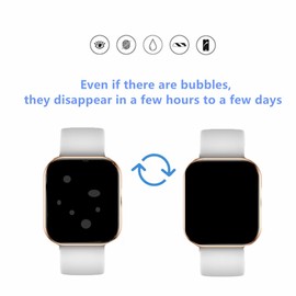 MIHENCE Screen Protector Compatible with Ice-Watch 1.85 Inch Smartwatch, TPU HD Screen Protector [Pack of 6]