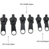 Fix Zippers | 6 Removable Zipper Repair Reusable, Convenient Head