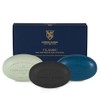 Caswell-Massey Triple Milled Luxury Bath Soap Menâ€TMs Classics Soap Set â€" 3 Assorted Fragrances â€" 5.8 Ounces Each, 3 Bars