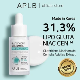 Suero en ampolla de glutatión y niacinamida LIPO GLUTA NIAC CEN™ 31,3% 1,35 FL.OZ/Cuidado de la piel coreano, Hidratación duradera, Mejora la elasticidad de la piel, Revitaliza para suavizar y