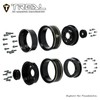 TREAL 1.0 Beadlock Wheels Deep Dish Rims (4P) for SCX24