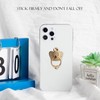 [2 Packs] Crown Glitter Bling Bling Phone Ring Holder, Sparkle