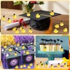 60 Pcs Mini Graduation Ducks,Tiny Resin Grad Ducks Figures Bulk