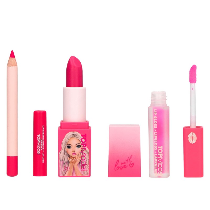 Depesche TOPModel 13572 Beauty and Me Lip Gloss Set with