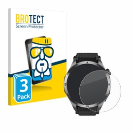 BROTECT Protective Glass for Knauermann Pro 3 Fan Edition 2025 (Round) (Pack of 3) Protective Film Tempered Glass [Extremely Scratch-Resistant 9H, Anti-Fingerprint, Ultra Transparent]