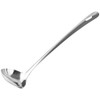 Fackelmann Soßenlöffel 28 cm LARA, Küchenhelfer aus Edelstahl, Schöpflöffel mit