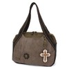 CHALA Bowling Bag - Cross - Stone Gray