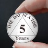 AtSKnSK 5 Year Sobriety Coin 1-10 Years Sobriety Coin AA