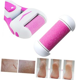 FRCOLOR 3pcs Feet Care Tool Replacement Roller for Electric Foot Exfoliator Ergonomic Design Water Resistant Safe Material for Callus Removal and Dead Skin Exfoliation