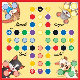 Schmidt Games 40534 Game ‘Mensch ärgere Dich nicht Kids’ [German Language]