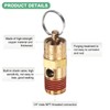 M METERXITY 2-Pack Air Compressor Pressure Release Safety Valve, 1/4"