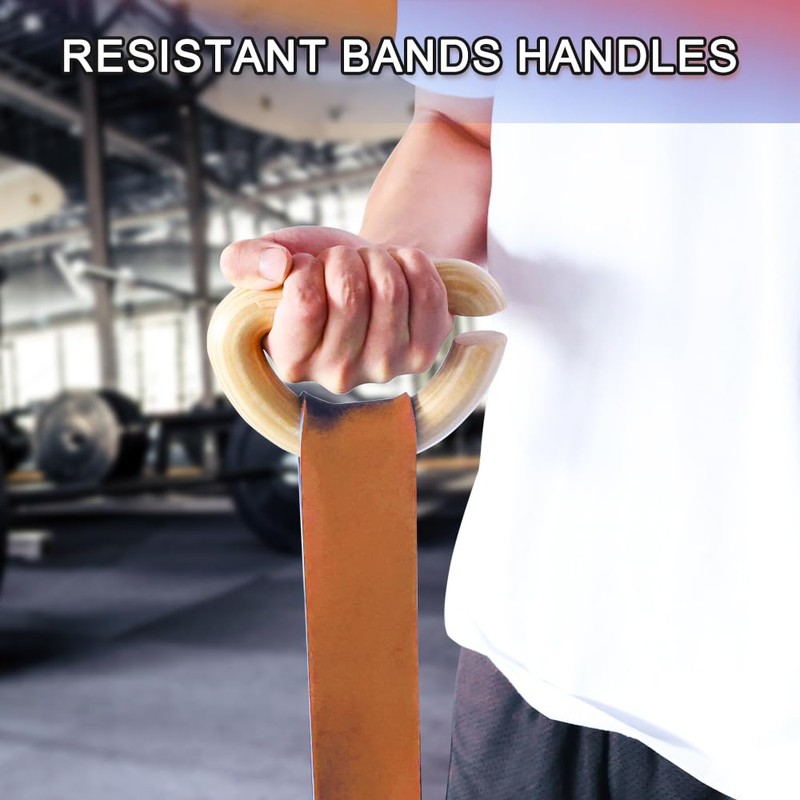 J Bryant Pull Up Assistance Resistance Bands Handles, Unique Wooden